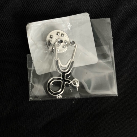 3 For $20! Nursing nurse stethoscope lapel pin - Picture 1 of 3